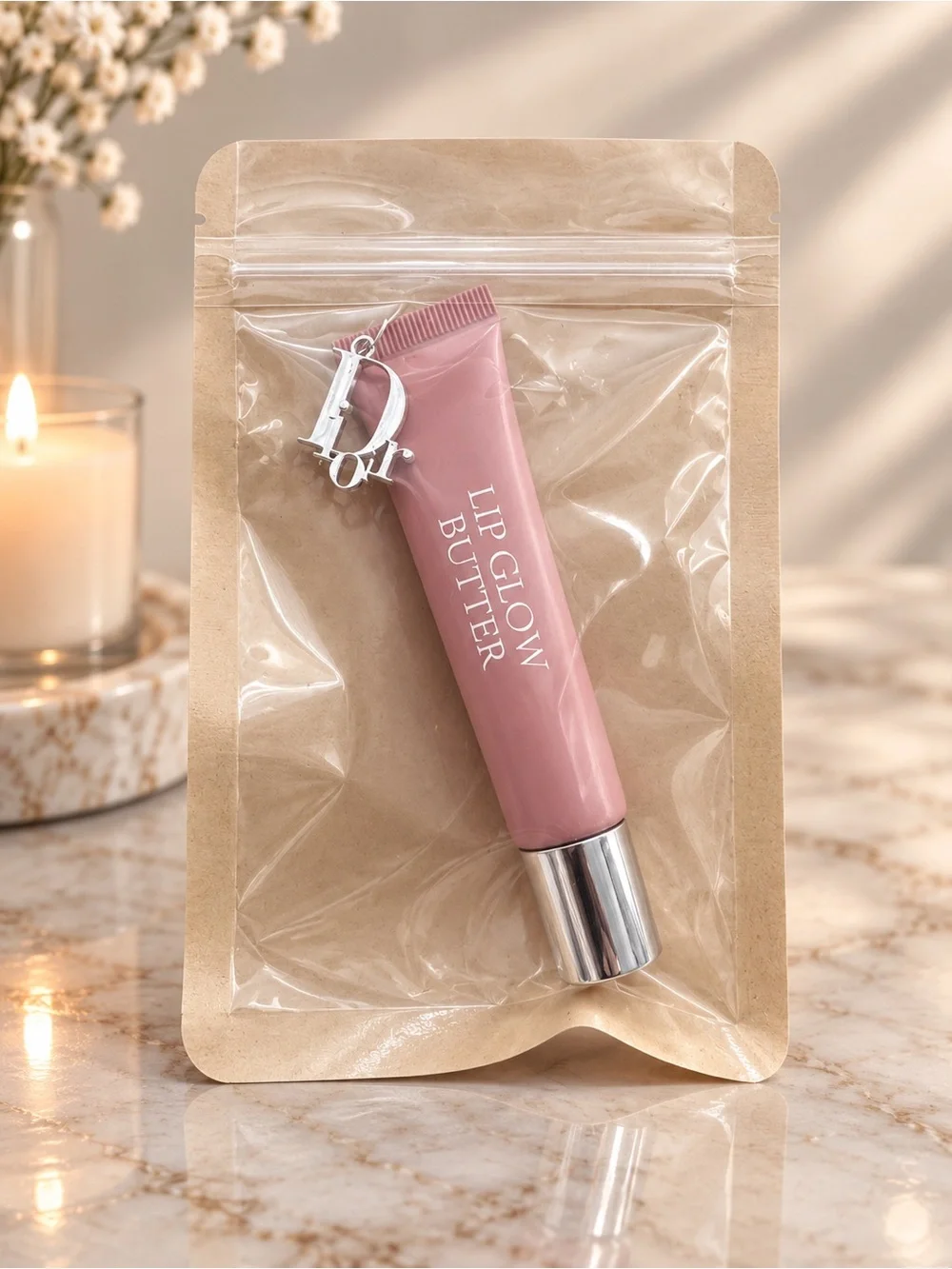 Dior Lip Glow Butter Hydrating Gloss Balm - Toffee